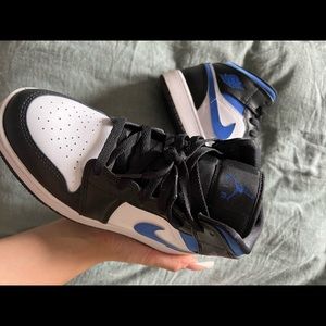 Jordan 1 Mid GS Racer Blue
